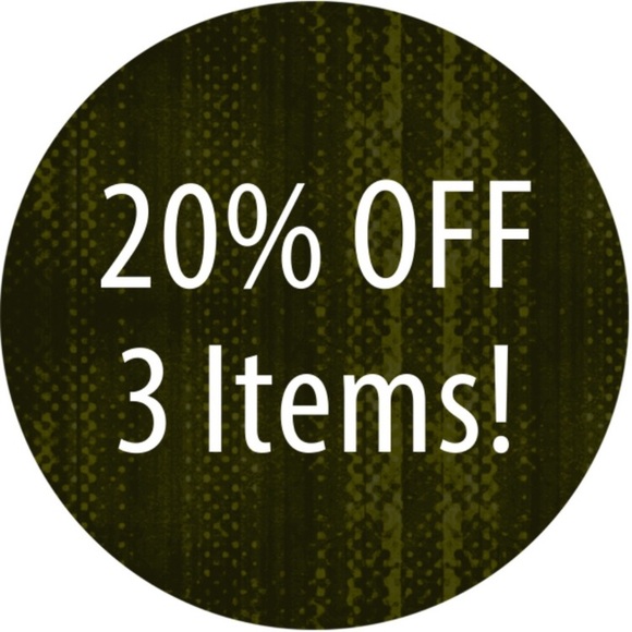 Other - 20% Off Any 3 Items From My Closet!! Other - 20% Off Any 3 Items From My Closet!!